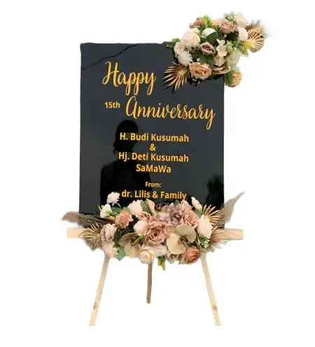 Papan Bunga Akrilik Kiajaran Wetan